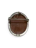 Brosche Mandile 1922 Dame Cammei  in Silber Conchiglia 2MSPCM25.1 - 2MSPCM25.1